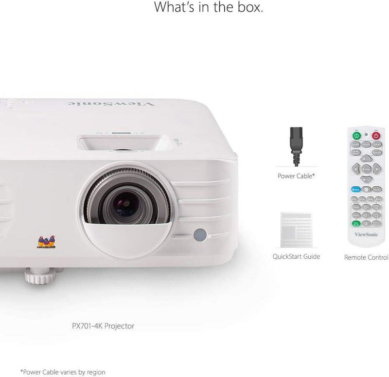 ViewSonic 4k UHD Home Projector (PX701-4K)