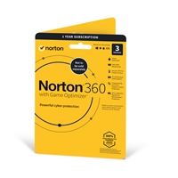 Norton 360 with Game Optimizer, Antivirus software for 3 Devices, 1-year subscription