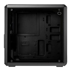 Cooler Master MasterBox Q300L V2, Black, Mini Tower /w Tempered Glass Window, 1x 120mm Fans, USB 3.2, mITX/mATX