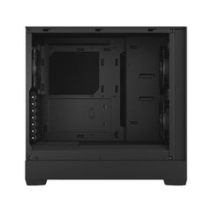 Fractal Design Pop Silent (Black TG) Gaming Case w/ Clear Glass Window, ATX, Sound-Damping Steel & Foam, 3 Fans