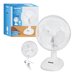 ValueX 6 Inch 2 Function Desk Top or Clip On Fan