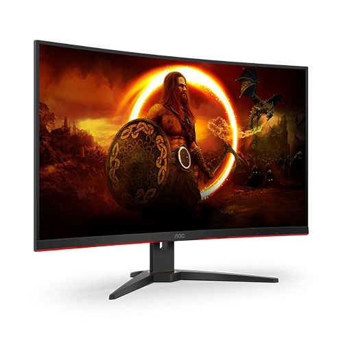 AOC 31.5" 240Hz Curved Gaming Monitor (C32G2ZE/BK)