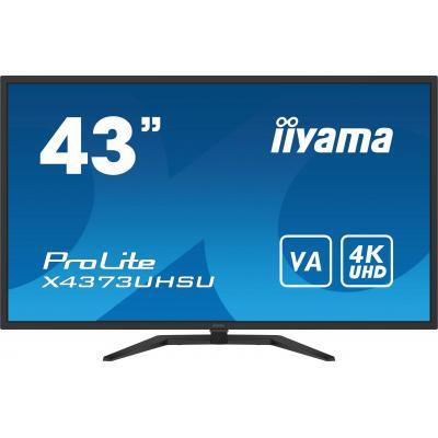 iiyama ProLite 43" 4K Ultra HD Monitor (X4373UHSU-B1)