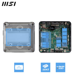 MSI Pro DP10 13M, Intel Core i7 1360P - Mini PC (Barebone)