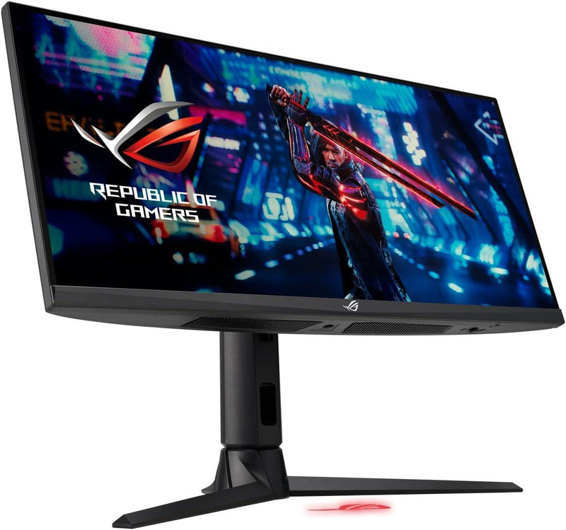 Asus 29.5" ROG STRIX Ultra-wide Gaming Monitor (XG309CM), Fast IPS, 2560 x 1080, 220Hz (OC), HDMI, DP, USB-C, 110% sRGB, KVM, VESA