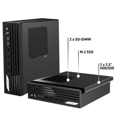 MSI PRO DP21 13M Intel Core i3 13100 - Mini PC (Barebone)