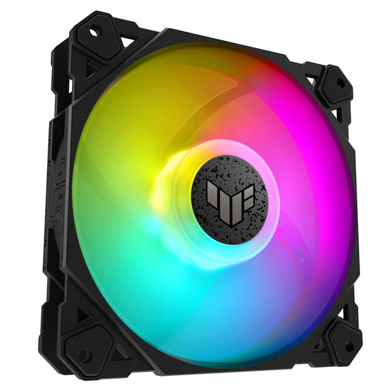 Asus TUF Gaming TF120 ARGB 12cm PWM Case Fans - Triple Pack with RGB Controller