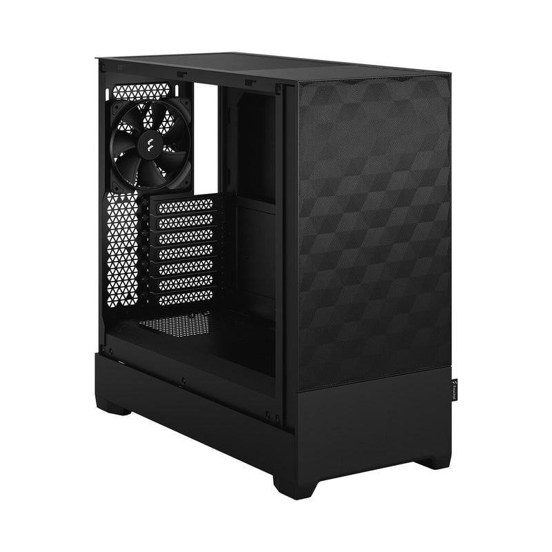 Fractal Design Pop Air (Black Solid) Gaming Case, ATX, Hexagonal Mesh Front, 3 Fans