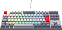 Xtrfy K4 RGB TKL Compact Mechanical Gaming Keyboard, Tenkeyless , Full N-key Rollover, 1000Hz, Adjustable RGB, Retro