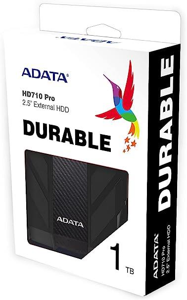 Adata 1TB USB 3.0 Black 2.5" Portable External Hard Drive Black