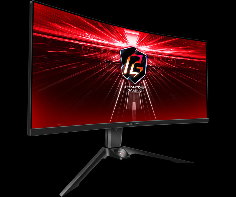 ASRock 34" Phantom Gaming WQHD Curved Gaming Monitor (PG34WQ15R2B)