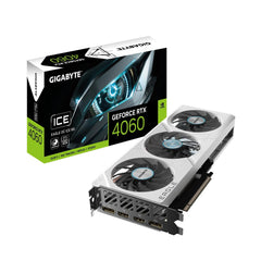 Gigabyte Nvidia GeForce RTX 4060 EAGLE OC ICE 8GB Graphics Card