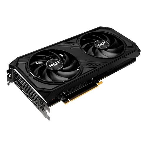 Palit RTX4070 DUAL OC,12GB DDR6, HDMI, 3 DP, 2505MHz Clock, Overclocked, RGB Lighting