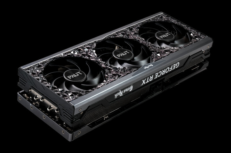 Palit RTX4070 TI GameRock, PCIe4, 12GB DDR6X, HDMI, 3 DP, 2610MHz Clock, RGB Lighting