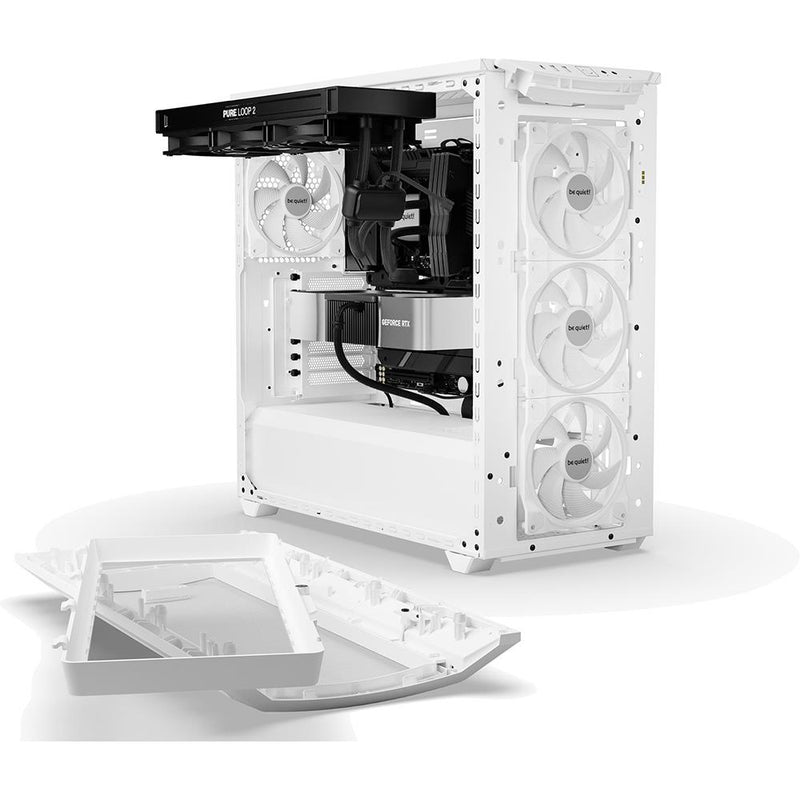 be quiet! Shadow Base 800 FX ARGB Mid Tower Case - White