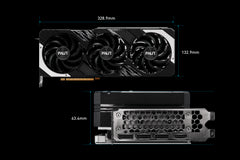 Palit RTX4070 Ti GamingPro, PCIe4, 12GB DDR6X, HDMI, 3 DP, 2610MHz Clock, RGB Lighting