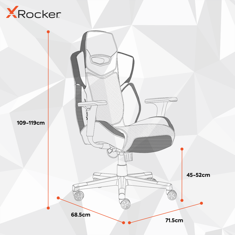 X Rocker | Drogon Gaming Office Chair - Blue