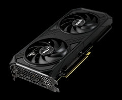 Palit RTX4070 SUPER DUAL Graphics Card, 12GB DDR6X, HDMI, 3 DP, 2475MHz Clock, RGB Lighting