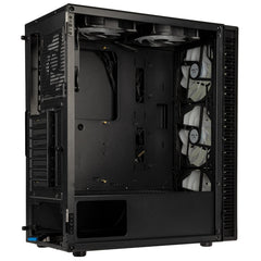 Kolink Observatory HF Glass ARGB Midi Tower Case – Black