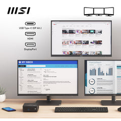 MSI Cubi N ADL Intel N200 - Mini PC (Barebone)