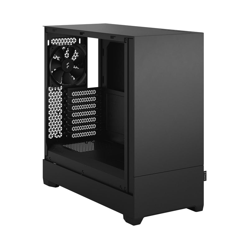 Fractal Design Pop Silent (Black TG) Gaming Case w/ Clear Glass Window, ATX, Sound-Damping Steel & Foam, 3 Fans