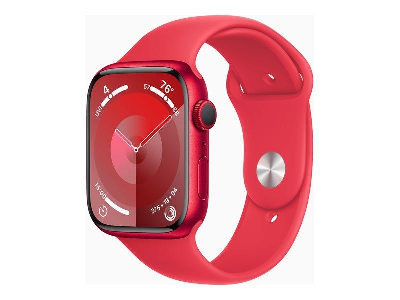 Apple Watch Series 9 (GPS) - Red - Band Size: M/L