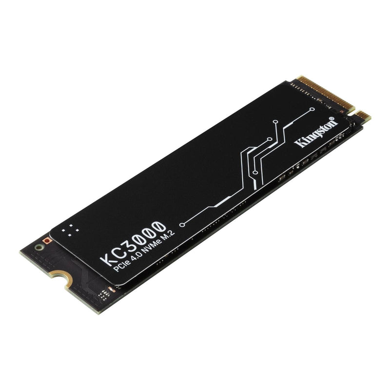 Kingston KC3000 (SKC3000S/512G) 512GB NVME M.2 PCIe Gen4 x4 NVMe SSD, Read 7000MB/s, Write 3900MB/s, 5 Year Warranty