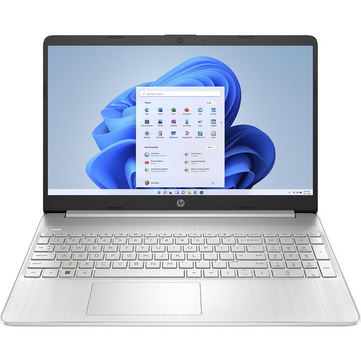 HP 15s-fq5020na 15.6" FHD Laptop, Intel Core i3, 4GB RAM, 128GB SSD - Silver (8R520EA#ABU)