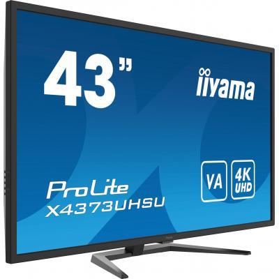 iiyama ProLite 43" 4K Ultra HD Monitor (X4373UHSU-B1)