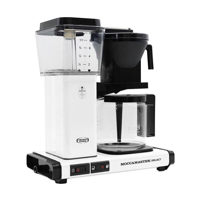 Moccamaster KBG Select Coffee Machine - Matt White