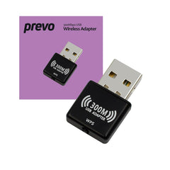 Prevo USBW4 300Mbps USB Wireless Network Adapter