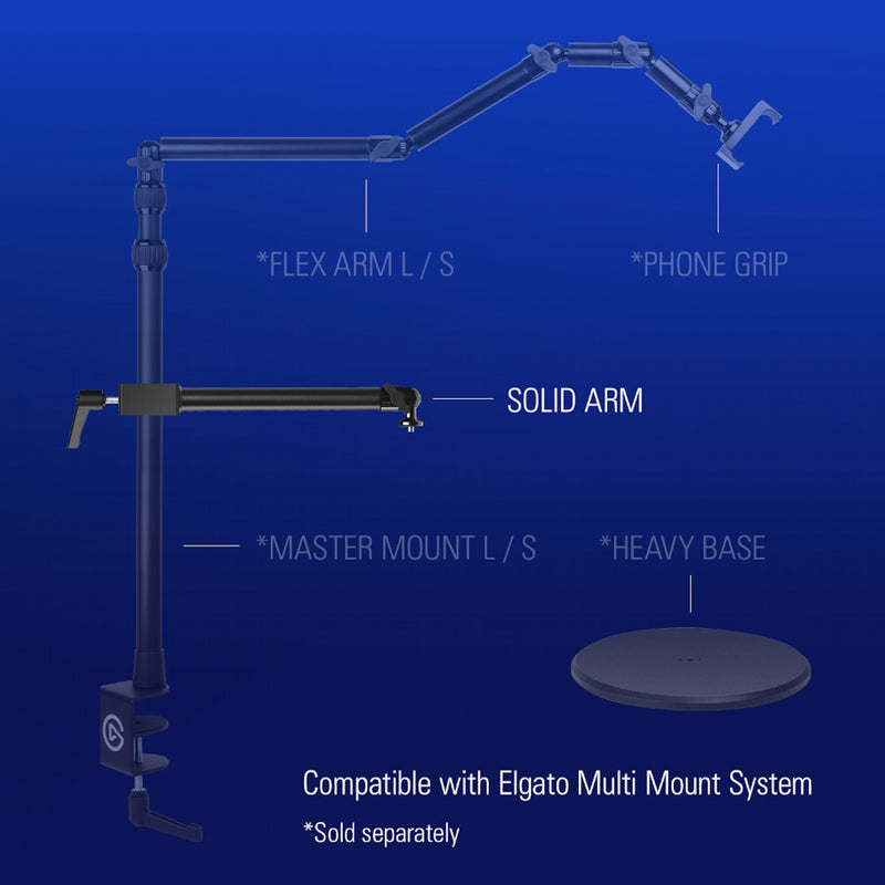 Elgato Solid Arm for Elgato Multi Mount Rigging System