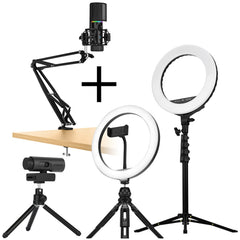 Streamplify PRO Bundle Including MIC ARM CAM LIGHT 10 and 14