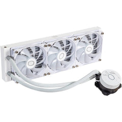 Cooler Master MasterLiquid ML360L ARGB V2 All In One Liquid CPU Cooler - 360mm, White