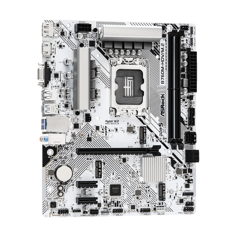 ASRock B760M-HDV/M.2 Intel 1700 Socket Motherboard