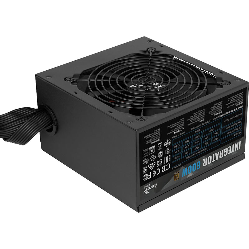 Aerocool Integrator 600W 80 Plus Bronze Power Supply