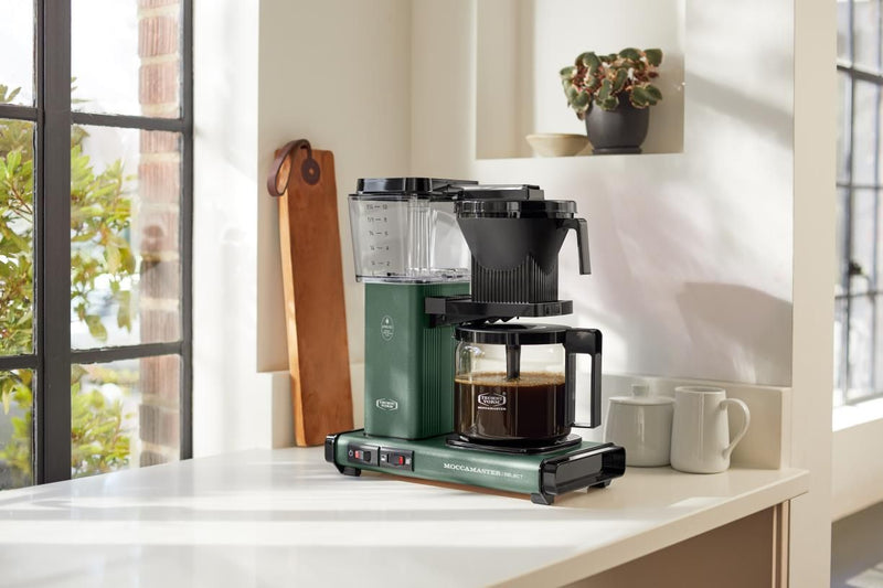 Moccamaster KBG Select Coffee Machine - Forest Green