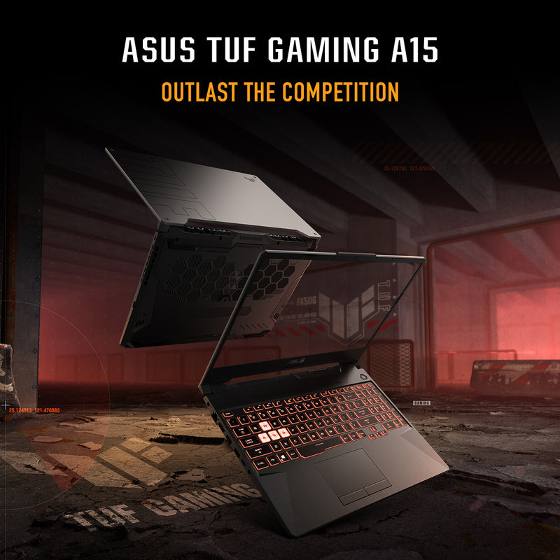 Asus TUF Gaming A15 AMD Ryzen 5, 8GB, 512GB, RTX 3050, 144Hz FHD, 15.6" Gaming Laptop (FA506NC-HN002W)