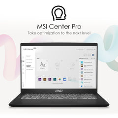 MSI Modern 14 Intel Core i5 8GB RAM 512GB SSD 14 Inch Windows 11 Laptop (9S7-14J112-639)