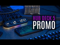 Streamplify HUB DECK 5 RGB USB Hub 5-port USB Hub with Power Charging