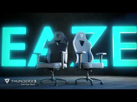 Thunder X3 EAZE-Loft Black Gaming Chair