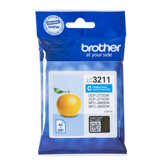 Brother Cyan Ink Cartridge 12ml - LC3211C