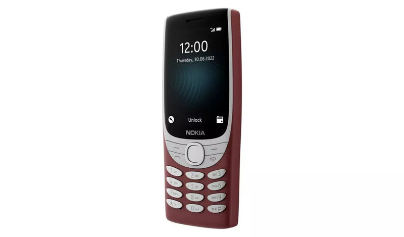 Nokia 8210 4G Dual SIM Mobile Phone - Red