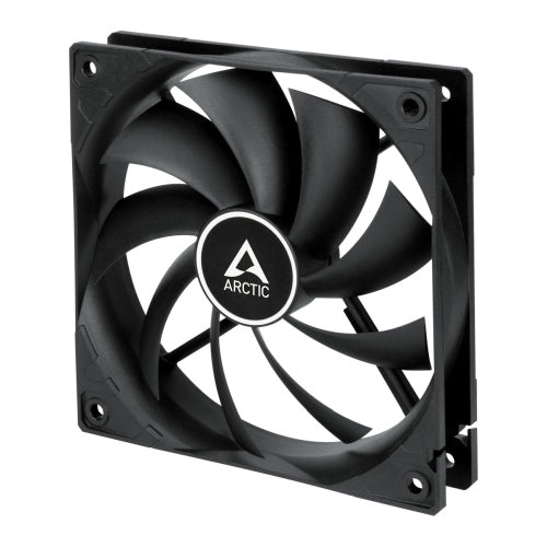 Arctic F12 Silent 12cm Case Fan, Black, 9 Blades, Fluid Dynamic