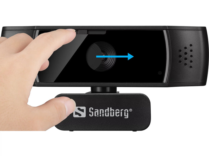 Sandberg USB Autofocus DualMic 1080p Webcam