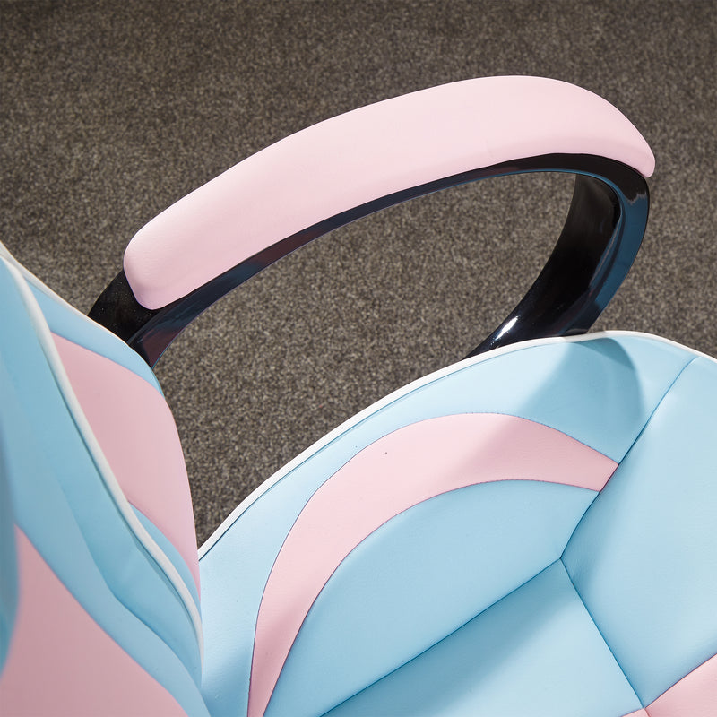 X Rocker | Maverick Ergonomic Office Gaming Chair - Bubblegum