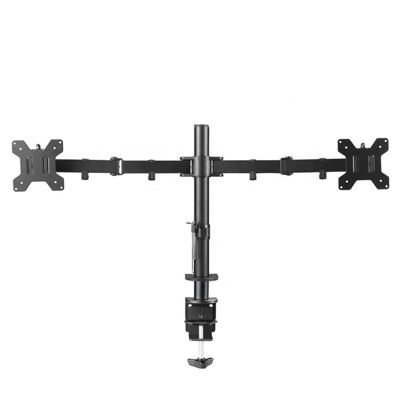 piXL Double Monitor Arm, For Upto 2x 27" Monitors, Desk Mounted