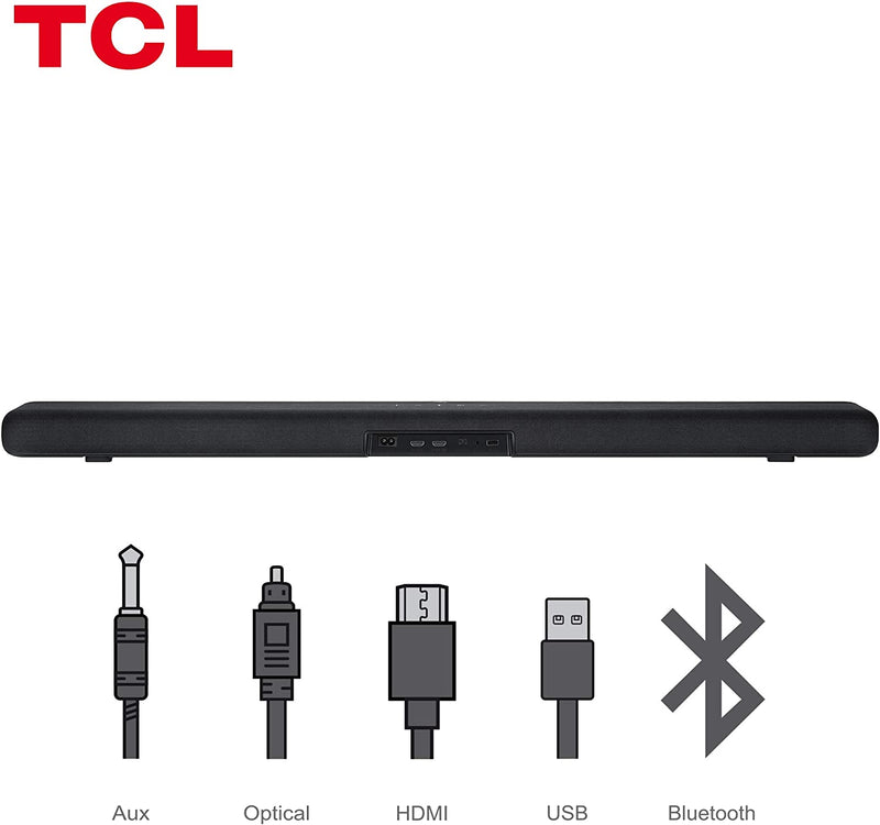 TCL TS8111 - Sound bar - Wireless - Bluetooth - Shadow Black