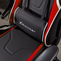 X Rocker | Agility Jr Esport Gaming Chair with Comfort Adjustability for Junior Gamers - Black/Red