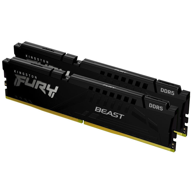 Kingston FURY Beast KF552C40BBK2 32GB System Memory DDR5, 5200MHz, 2 x 16GB, CL40-40-40